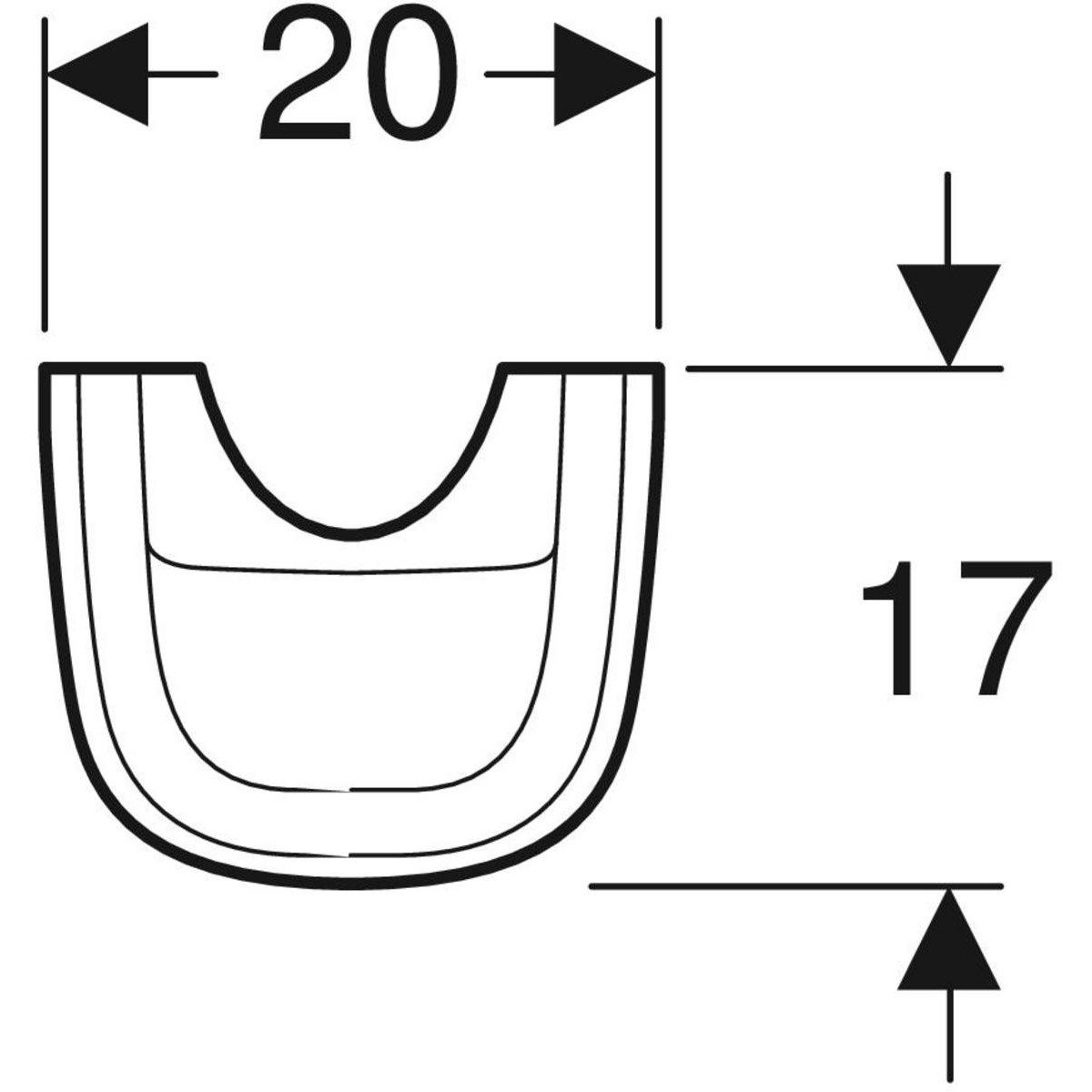 Стойка для умывальника Geberit фантазия ARCH-00138414 - Вид №3