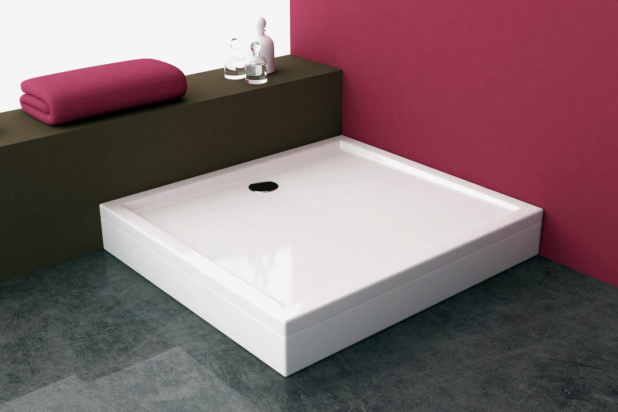 Поддон для душа акриловый Kolpa-San Flamenco 00508  Словения  - Вид №1