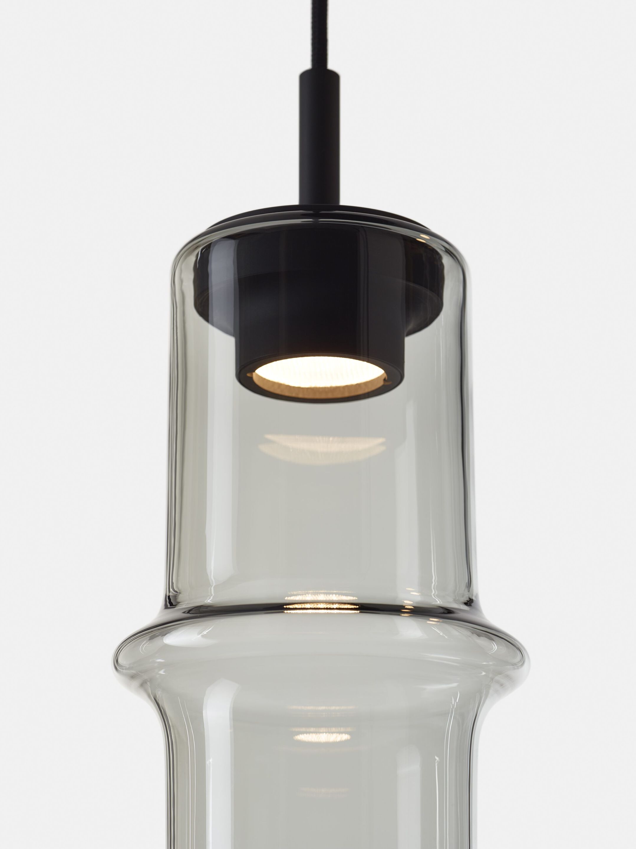 Опаловое стекло ручной работы светодиодный подвесной светильник BROKIS Бамбуковый лес ARCH-00149617 - Вид №56