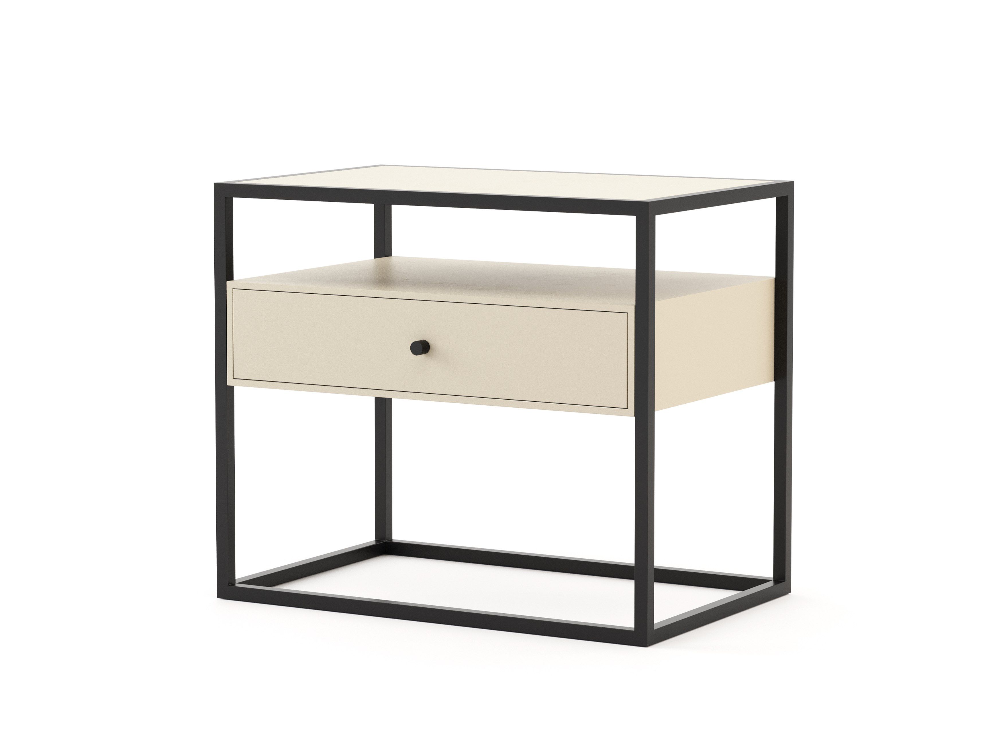 Прямоугольная прикроватная тумбочка из шпона с ящиками Stylish Club мост ARCH-00103665 - Вид №32