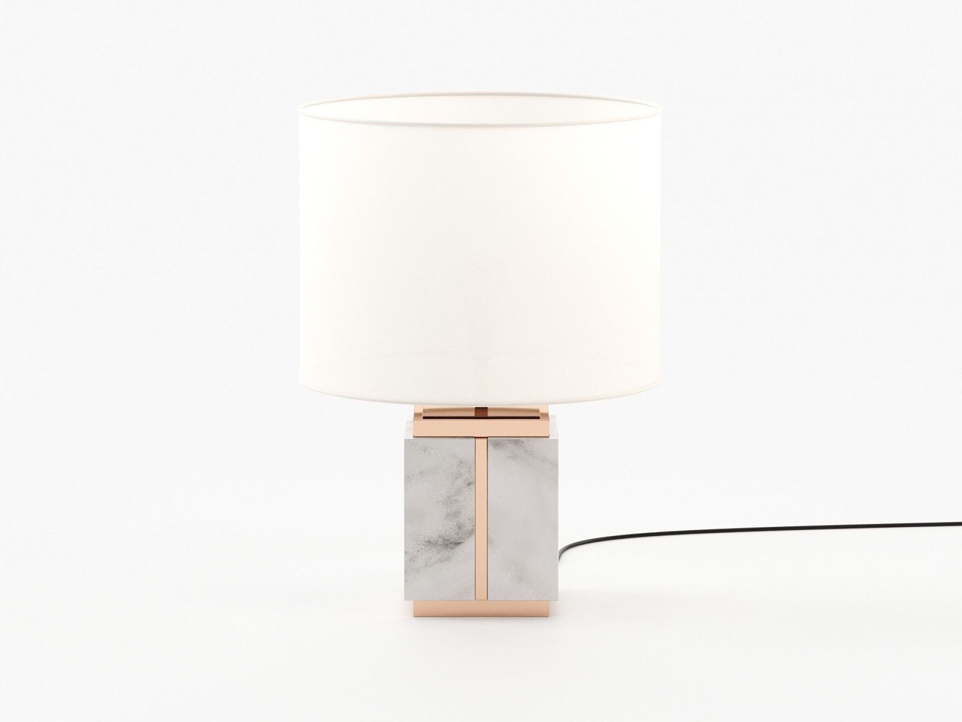 Мраморная настольная лампа Laskasas Джек ARCH-00100257 - Вид №1