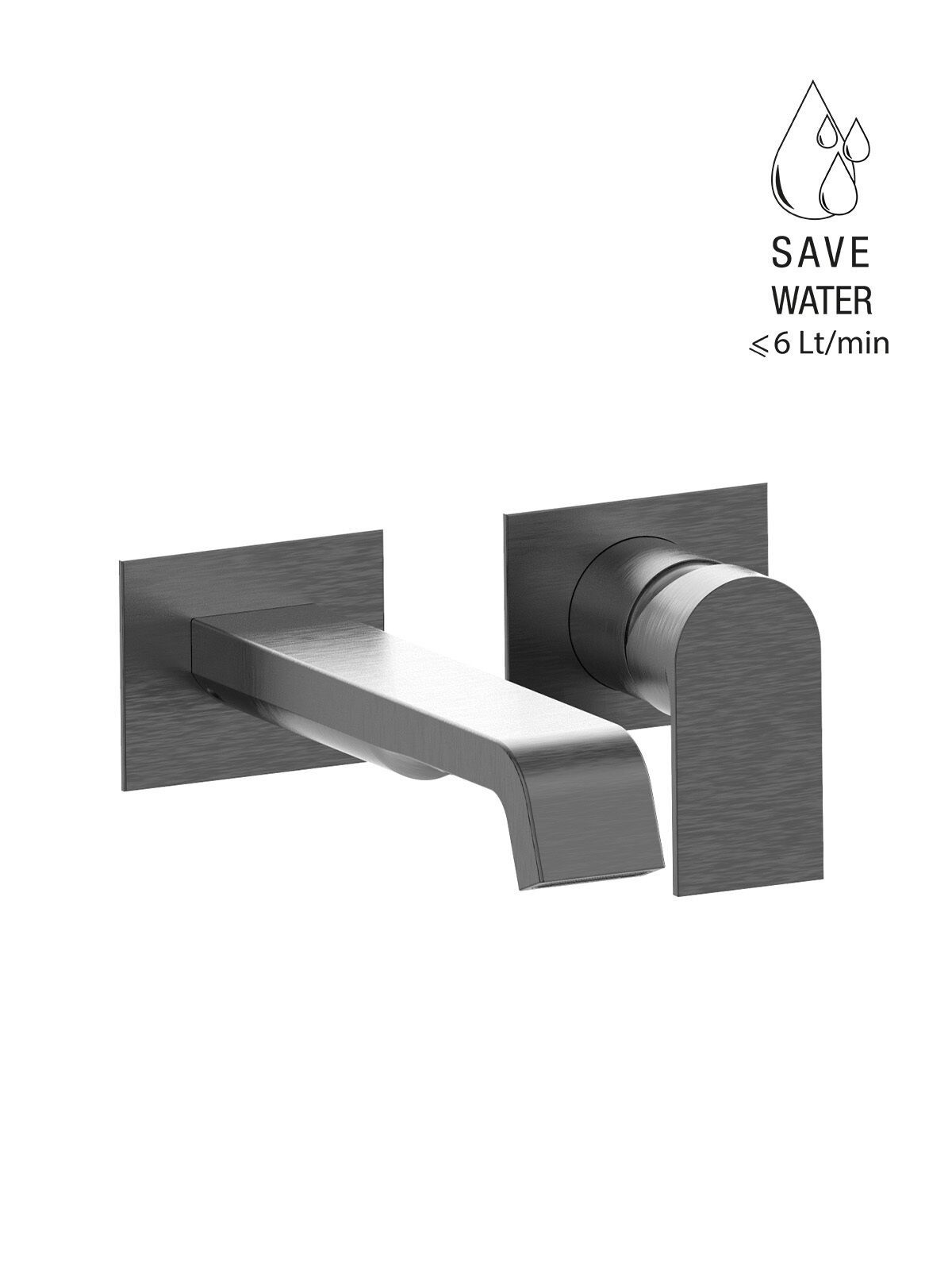 Однорычажный настенный смеситель для раковины Rubinetterie Frattini Птолемей ARCH-00139811 - Вид №4