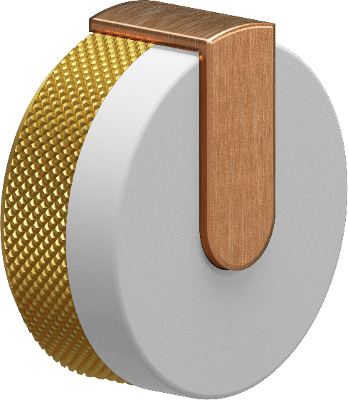 E-8089-R1WT-L1BRG-BAU-T Замыкающий клапан 3/4“ - Внешняя часть GRAFF MOD+