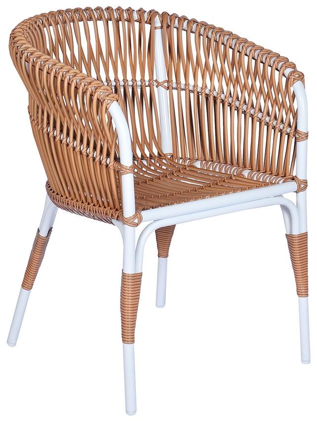 cbdesign Садовый стул из полиэтилена с подлокотниками Aruba N301n2 - Вид №7