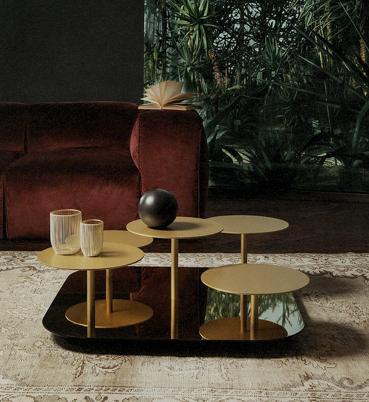 Стол журнальный VALENTINE TONIN 6026 Q 