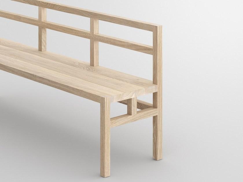 Vitamin Design Скамья из массива дерева со спинкой sun-id-1502124 - Вид №1