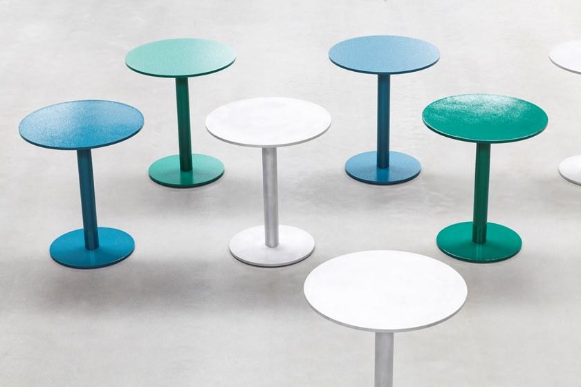 valerie_objects Круглый стол из лакированного алюминия  V9016034c/b  - Вид №7