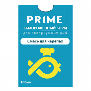 ПР0044923 Корм для рыб Смесь для черепах в блистере 100мл PRIME
