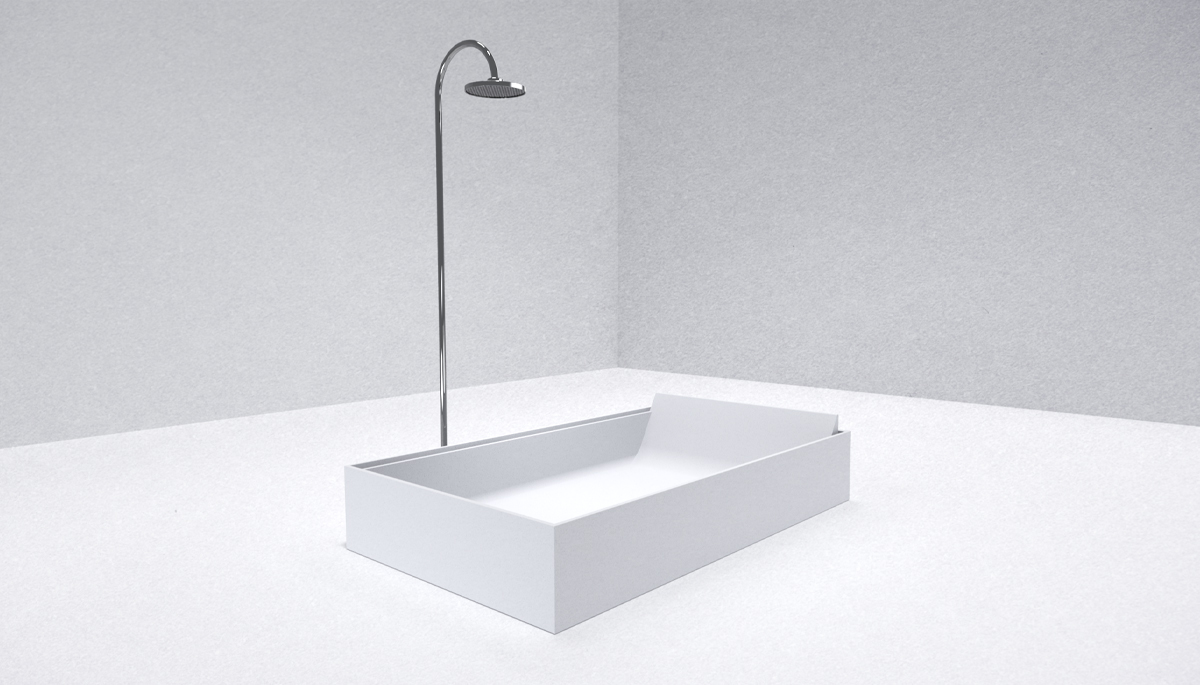 Ванна из искусственного мрамора  Sampan Apaiser 7072