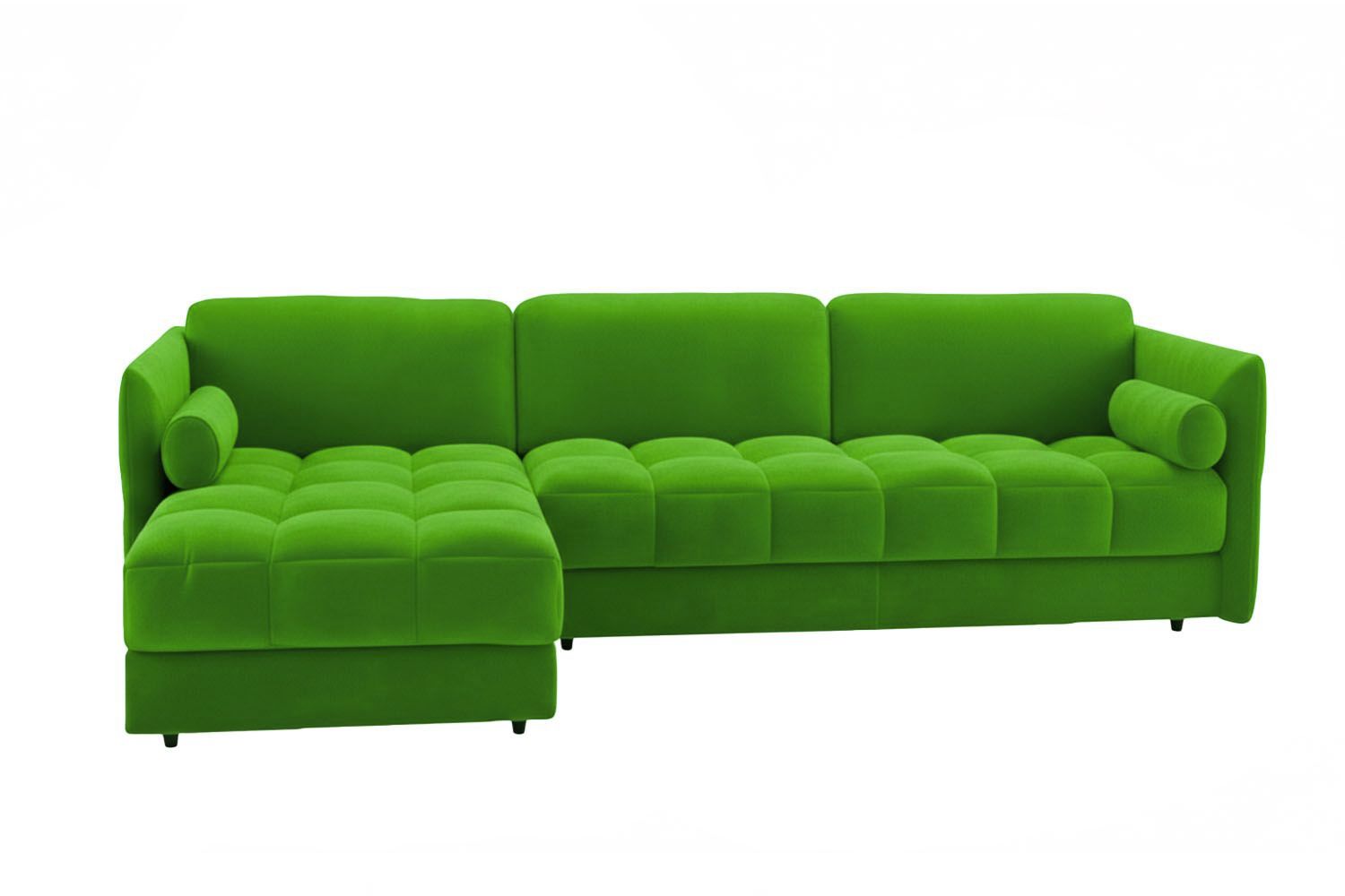 Бархатный диван с полуостровом Moanne VINCULO ARCH-00038034 - Вид №7