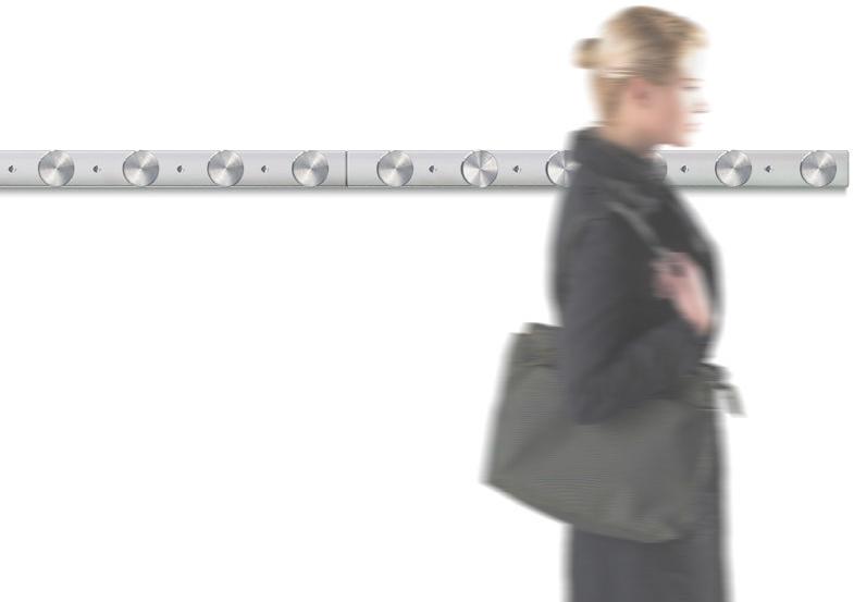 REXITE Настенная вешалка из матовой стали sun-id-1358572 - Вид №1