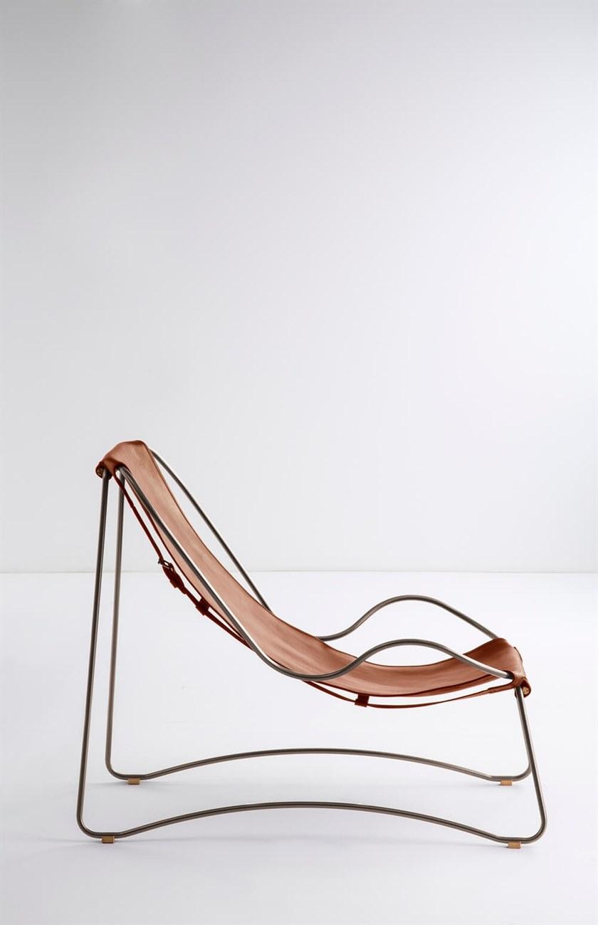 Jover+Valls Шезлонг из кожи Hug sun-id-1474245 - Вид №3