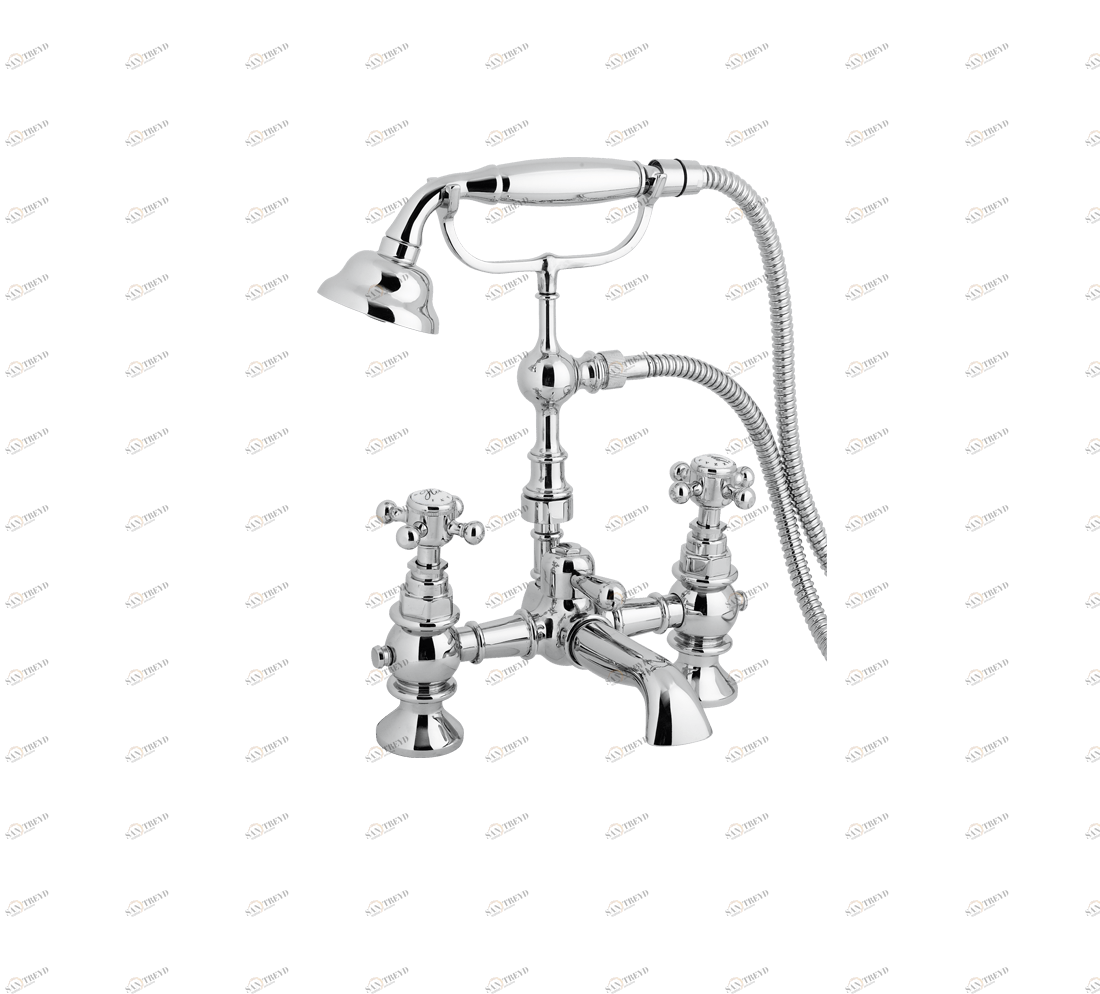 Gentry Home Центр смесителя для раковины до центра два отверстия под смеситель мм Antique Хром GH102351