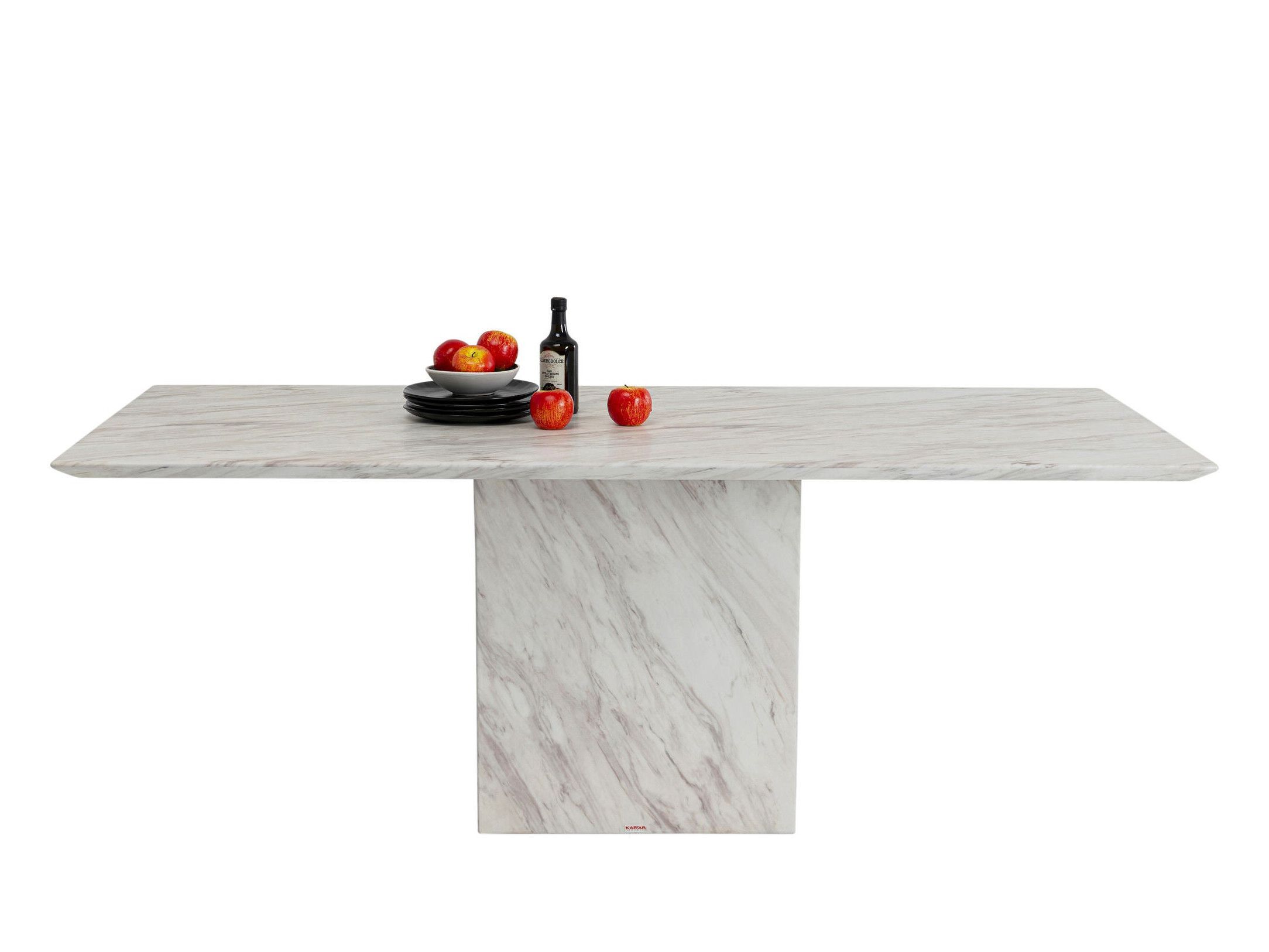 Мраморный прямоугольный обеденный стол KARE Design ARTISTICO 100x200 ARCH-00099601 - Вид №4