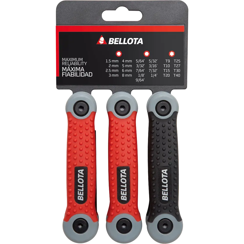 Набор шестигранных ключей Bellota 6455P3, 8 предметов 16261994 STLM-0006738 - Вид №4