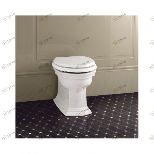 Приставной унитаз напольный Белый Devon&Devon  Италия sun-id-379514