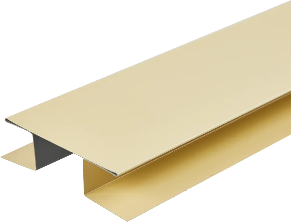 85865824 Планка H-образная RAL 1014 цвет слоновая кость 2 м STLM-1019144