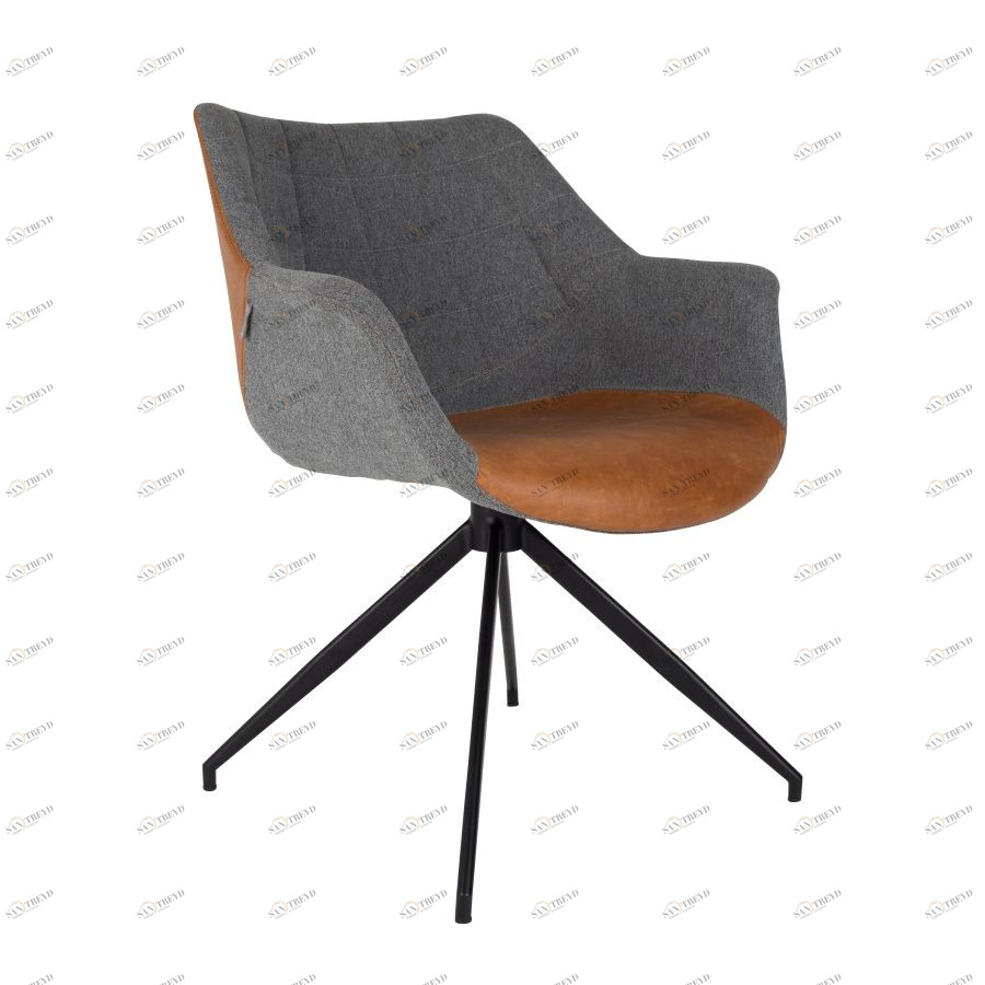 Кресло Doulton коричневое Zuiver 1200119