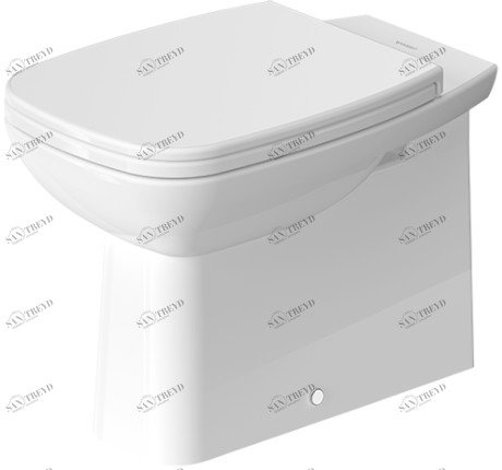 21150920002 Приставной унитаз напольный Белый Duravit D-Code Германия