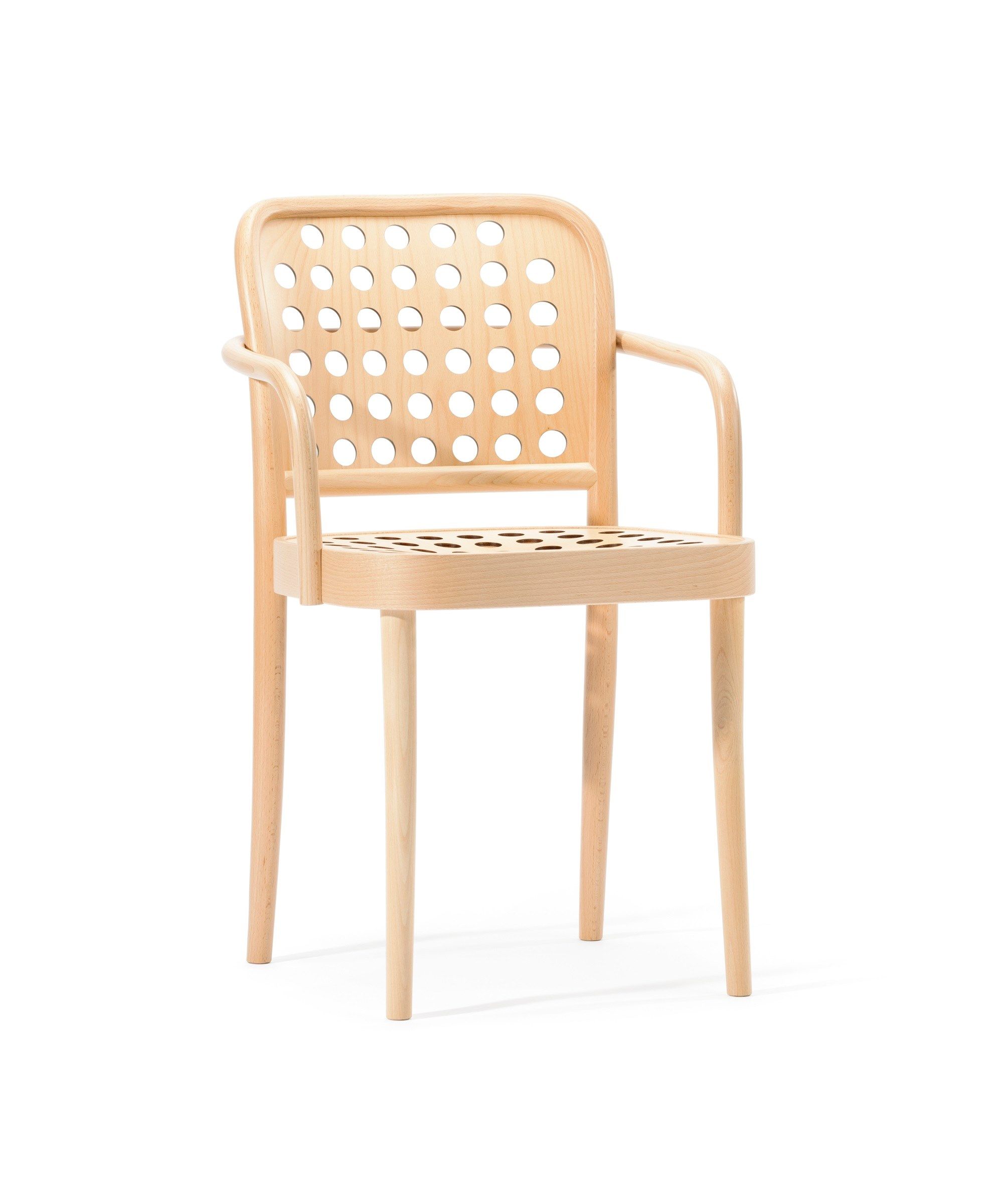 Деревянный стул с подлокотниками TON 822 ARCH-00150109 - Вид №7