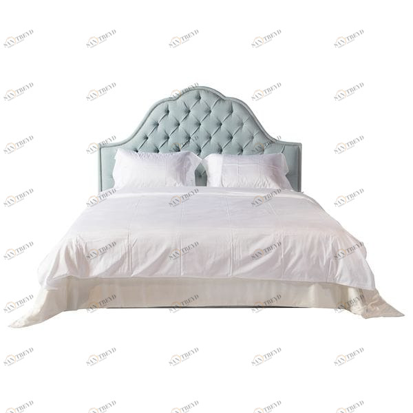 Кровать двуспальная 180х200 голубая Solari UNICO ДИЗАЙНЕРСКИЕ 248843 Голубой 