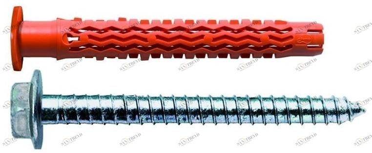 MUNGO Универсальный удлиненный нейлоновый анкер с винтом sun-id-1419231