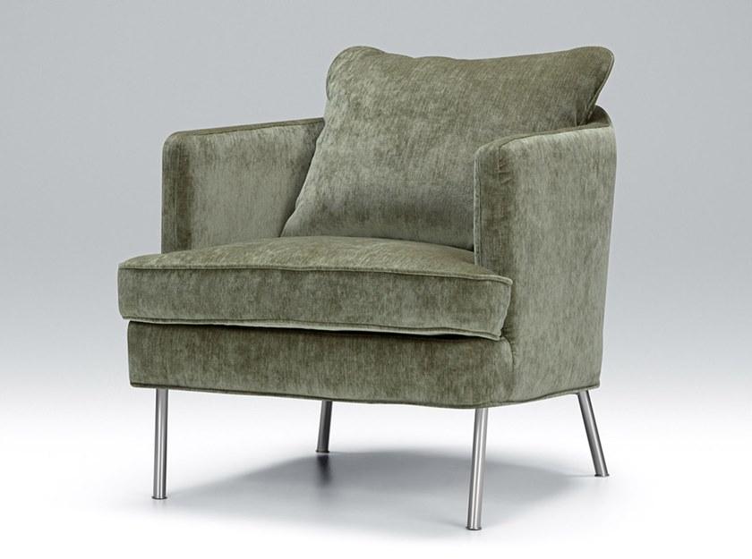 Sits Кресло с обивкой из ткани с подлокотниками Julia sun-id-1516129 - Вид №1