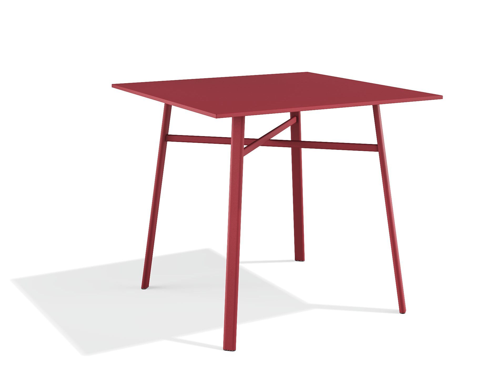 Квадратный стальной стол с порошковым покрытием BABEL D Kano ARCH-00100522