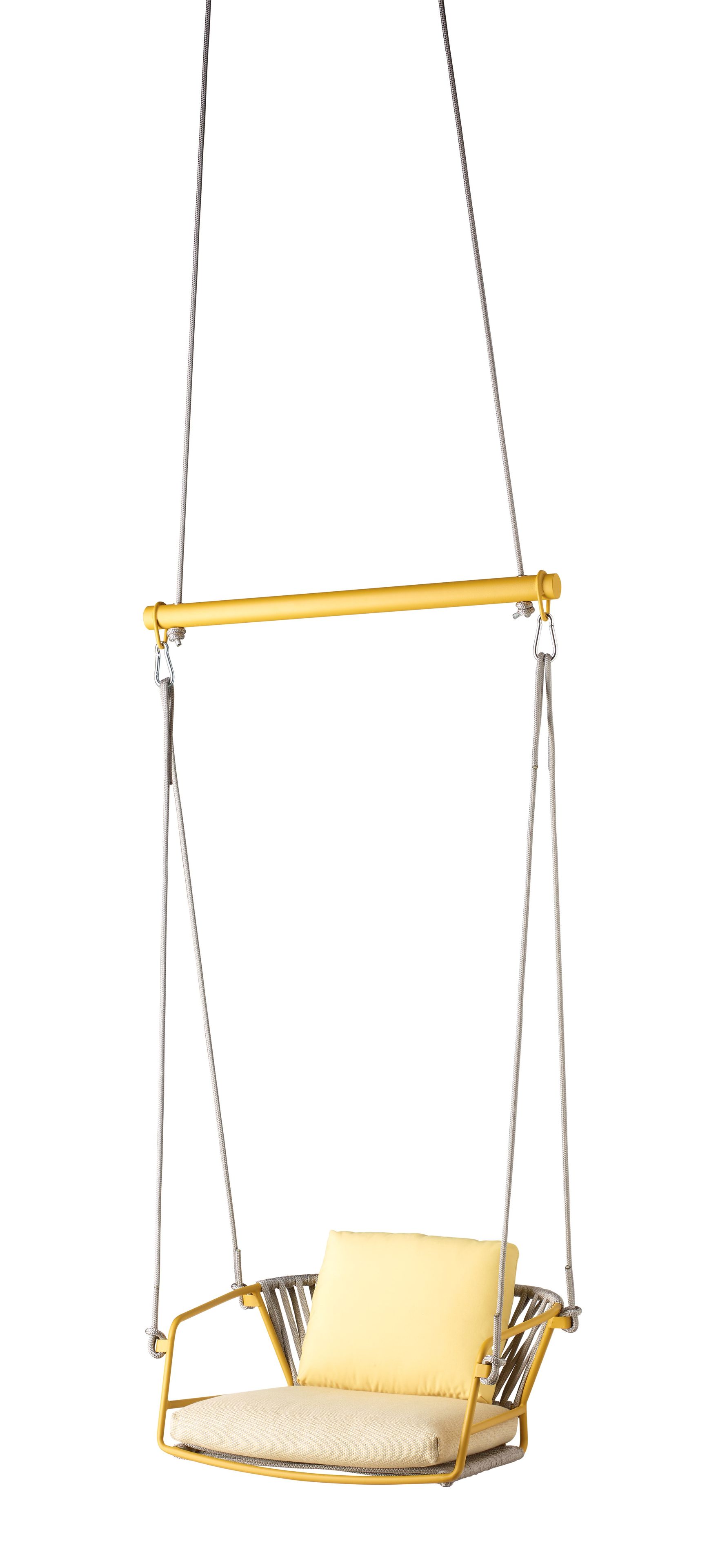 Подвесное сиденье на 1 место из морской веревки и стали S-CAB Лиза ARCH-00006315 - Вид №6