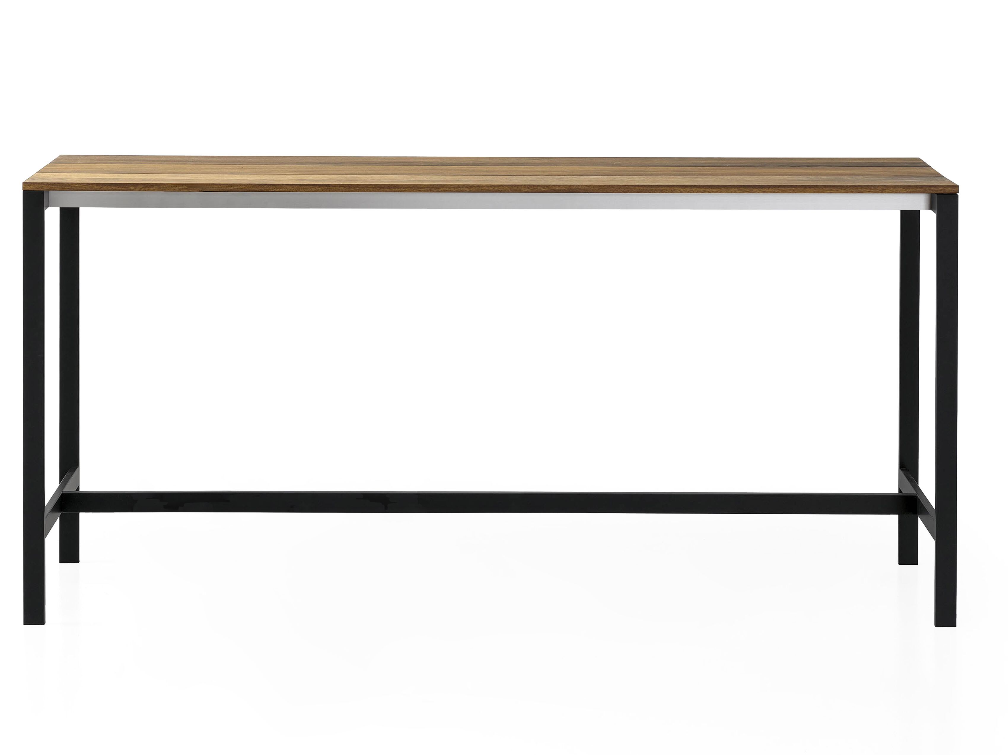 Высокий прямоугольный садовый стол из тикового дерева Kristalia Be-Easy ARCH-00107988