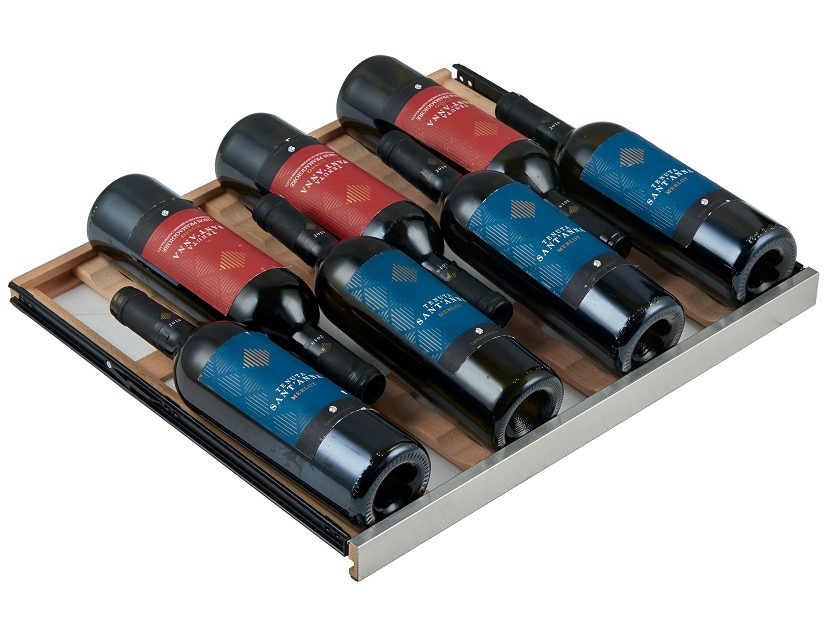 9189162 Винный шкаф Cavanova CV045-1TL серебристый STDN-0033727 - Вид №18