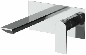 Rubinetterie Mariani Смеситель для раковины настенный, однорычажный, с тарелкой Avenue 565av