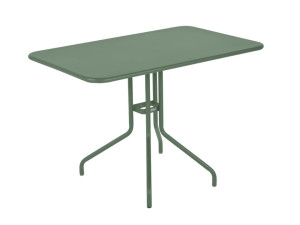 Стальной прямоугольный садовый стол