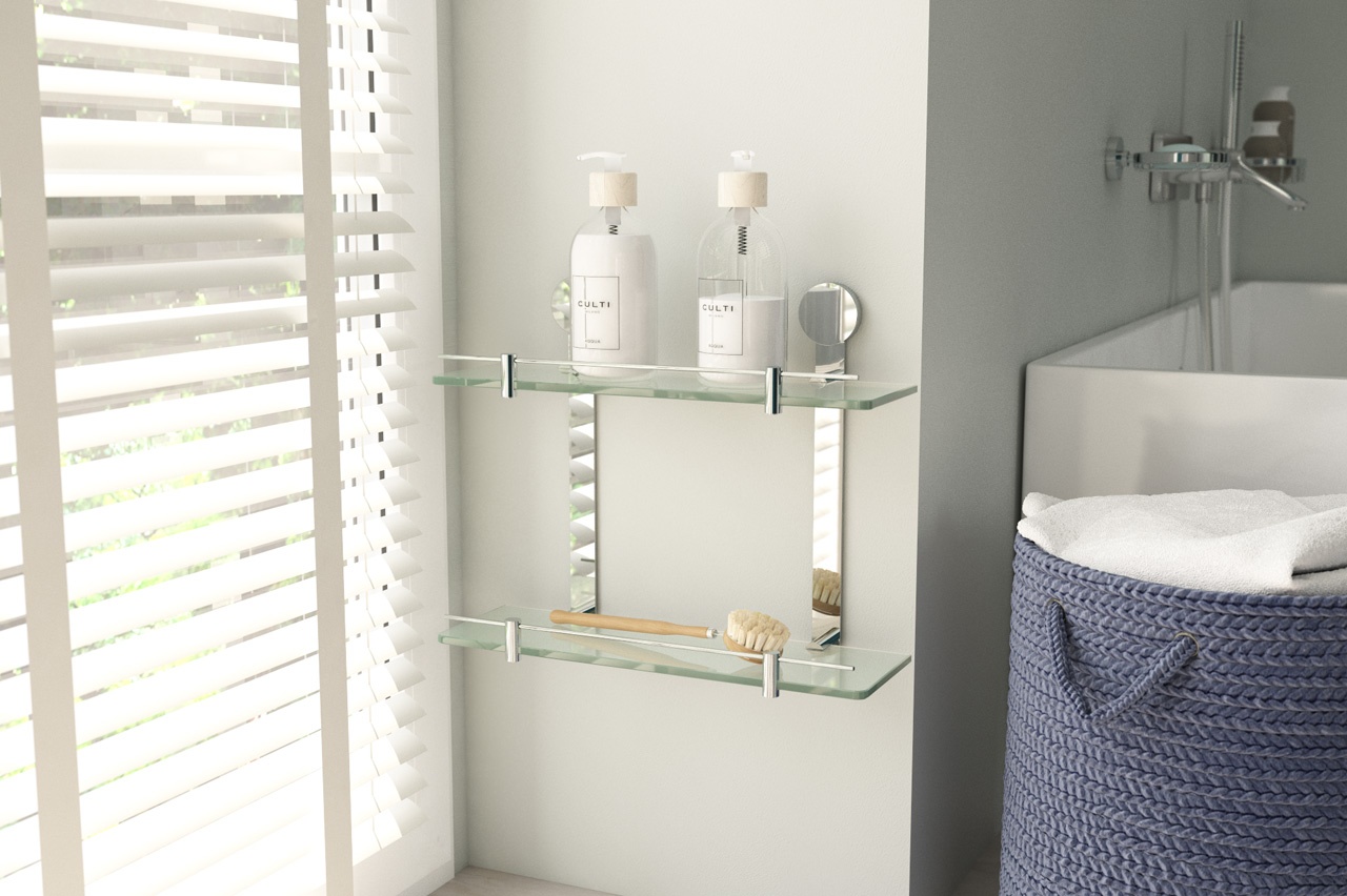 HAR 037 Полка 2-х ярусная 40 cm ARTWELLE Harmonie - Вид №2