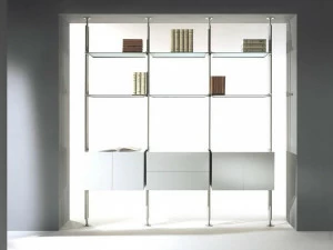 F.lli Orsenigo Книжный шкаф двусторонний стеклянный с креплением к потолку