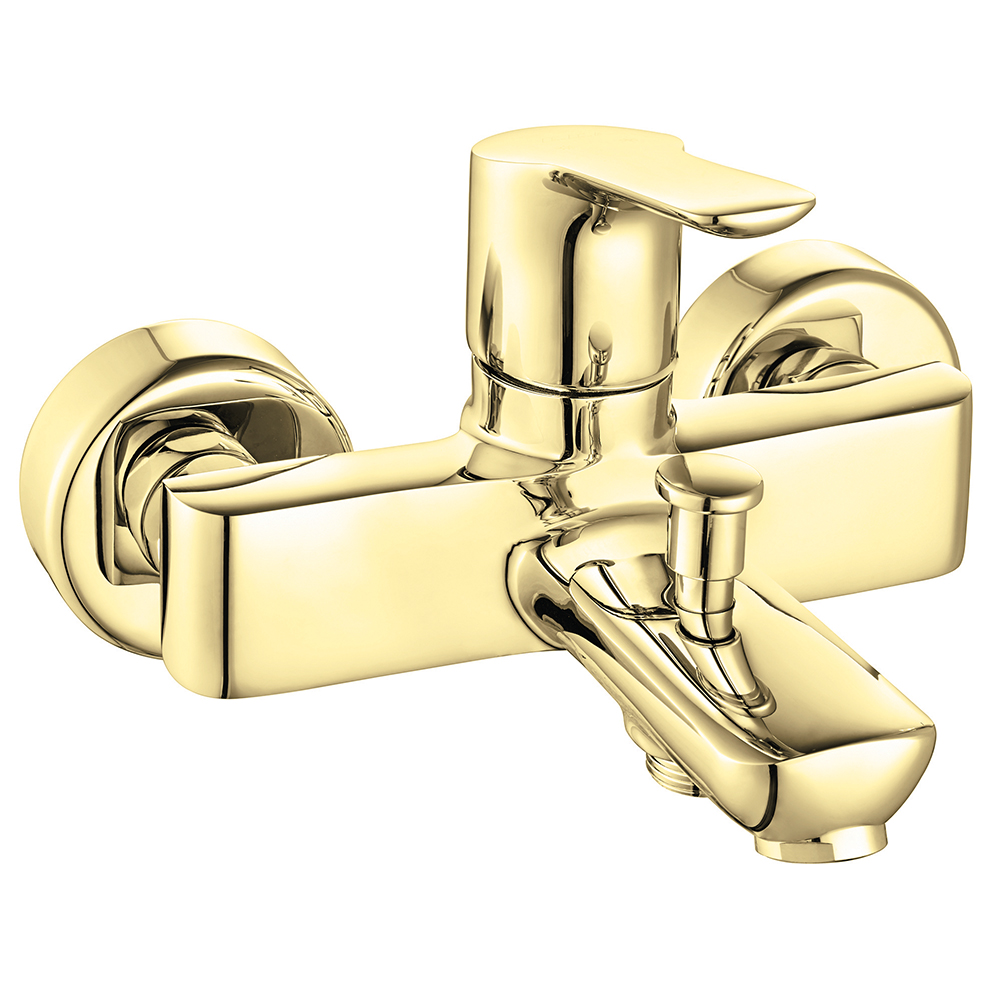 102802450  Смеситель для ванной комнаты Luna - золотой цвет Eca  - Вид №1