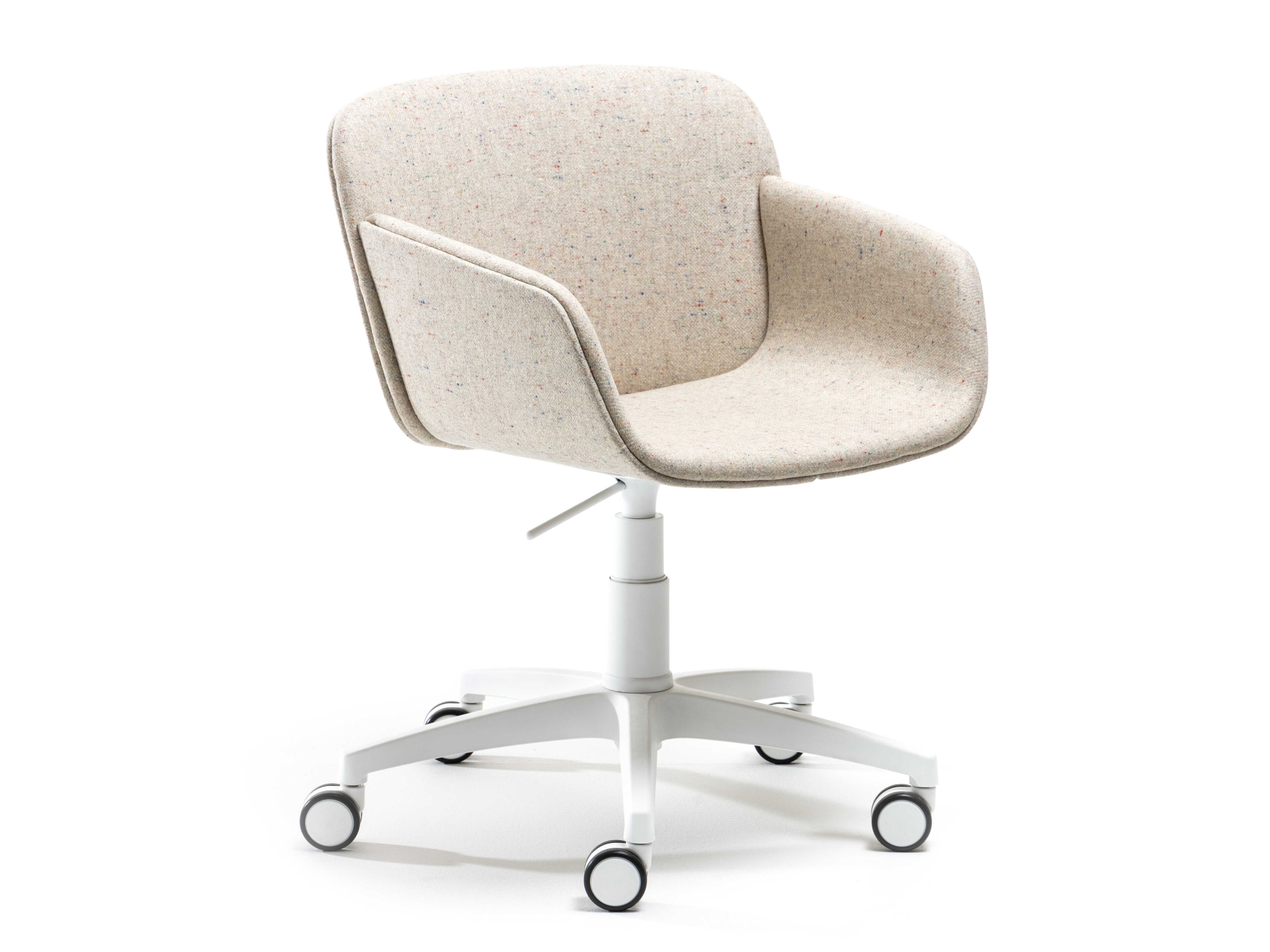 Стул с регулируемой высотой из ткани с подлокотниками с колесами VAGHI Free Soft ARCH-00004634 - Вид №1