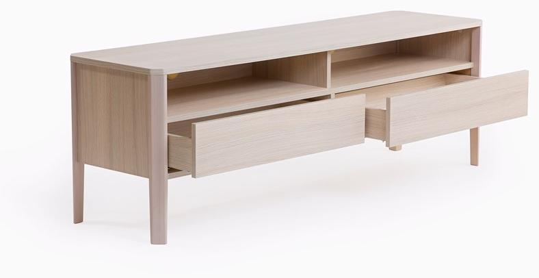 Woodman Тумба под ТВ из фанерованной древесины с ящиками Oslo 241223033332 - Вид №2