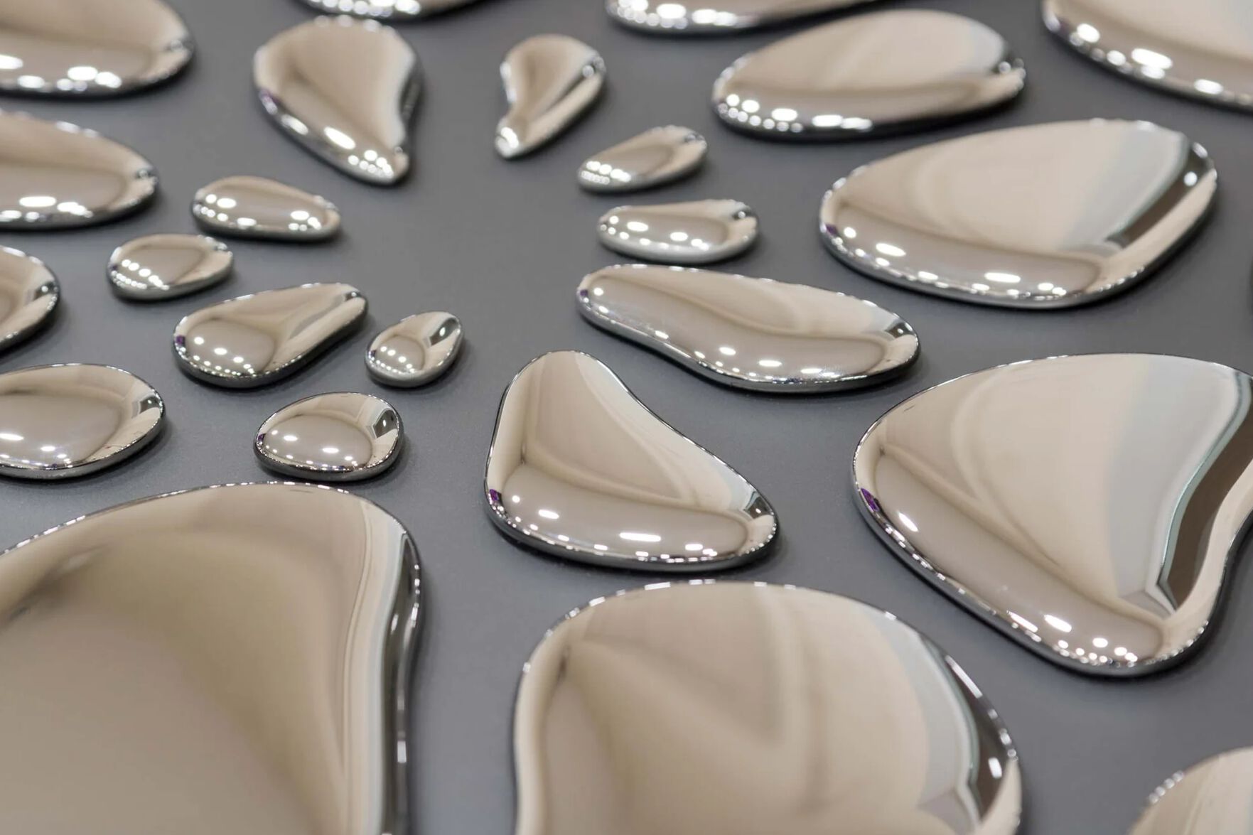 Декоративный предмет из зеркального стекла PlusObject Drops ARCH-00134266 - Вид №2