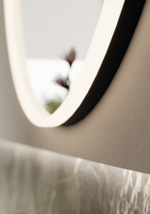 Подвесной туалетный столик с зеркалом