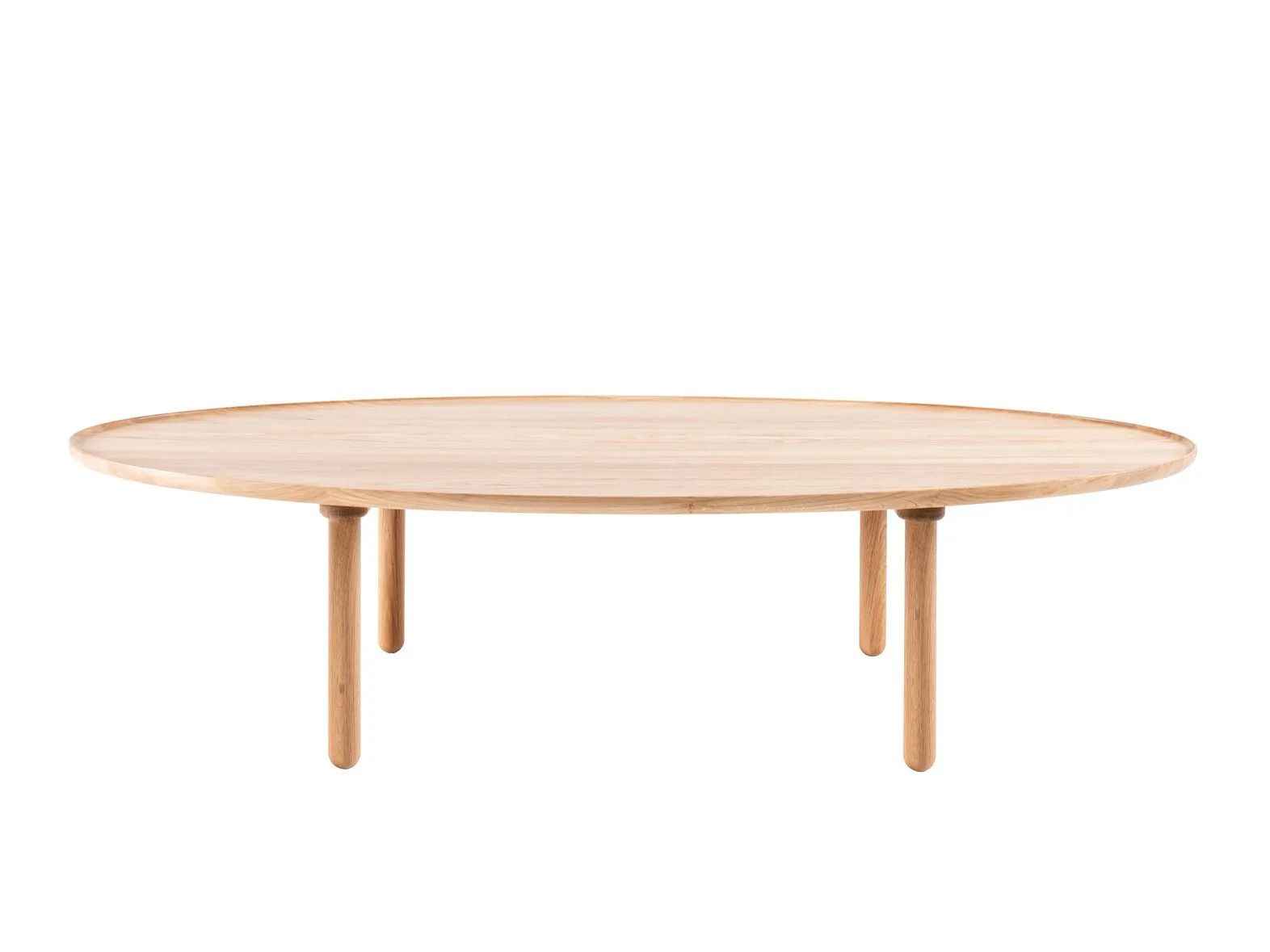 Овальный журнальный столик из дуба Gazzda Mu ARCH-00151248 - Вид №14