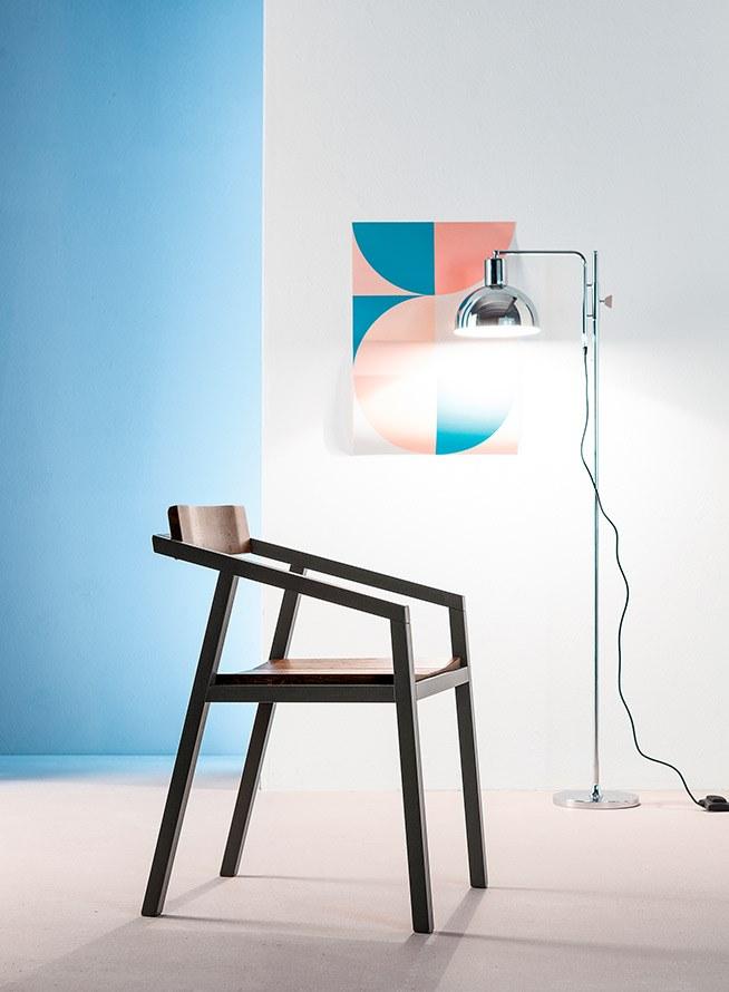 Devina Nais Стул из массива дерева с подлокотниками sun-id-1440250 - Вид №1