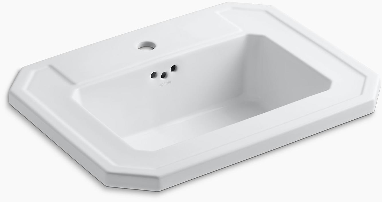 K-2325-1-NY Накладная раковина на столешницу  прямоугольная Kohler  - Вид №1