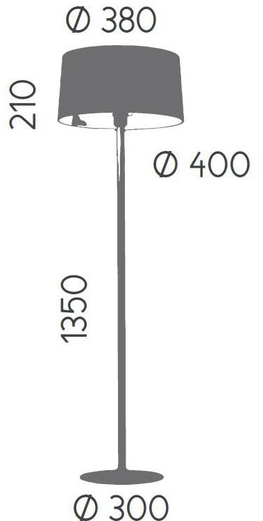 Aromas del Campo Торшер из металла Tex P1026 - Вид №2