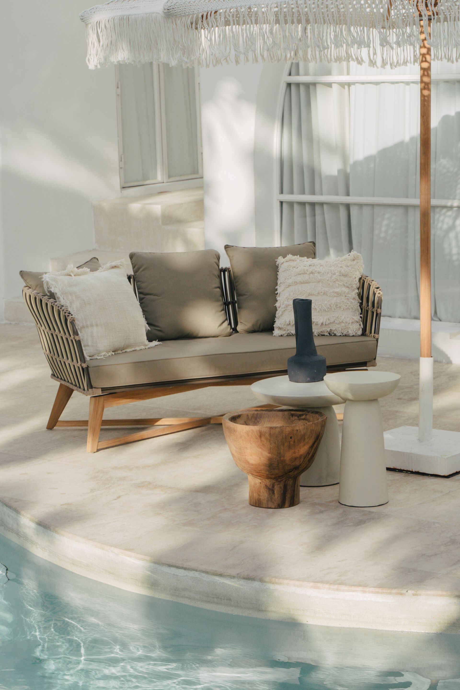 2-местный тканевый садовый диван cbdesign Бром ARCH-00079795 - Вид №1