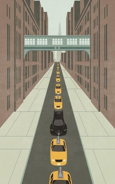 Wall&decò Поп-арт обои Contemporary wallpaper 2014 sun-id-1509805 - Вид №1