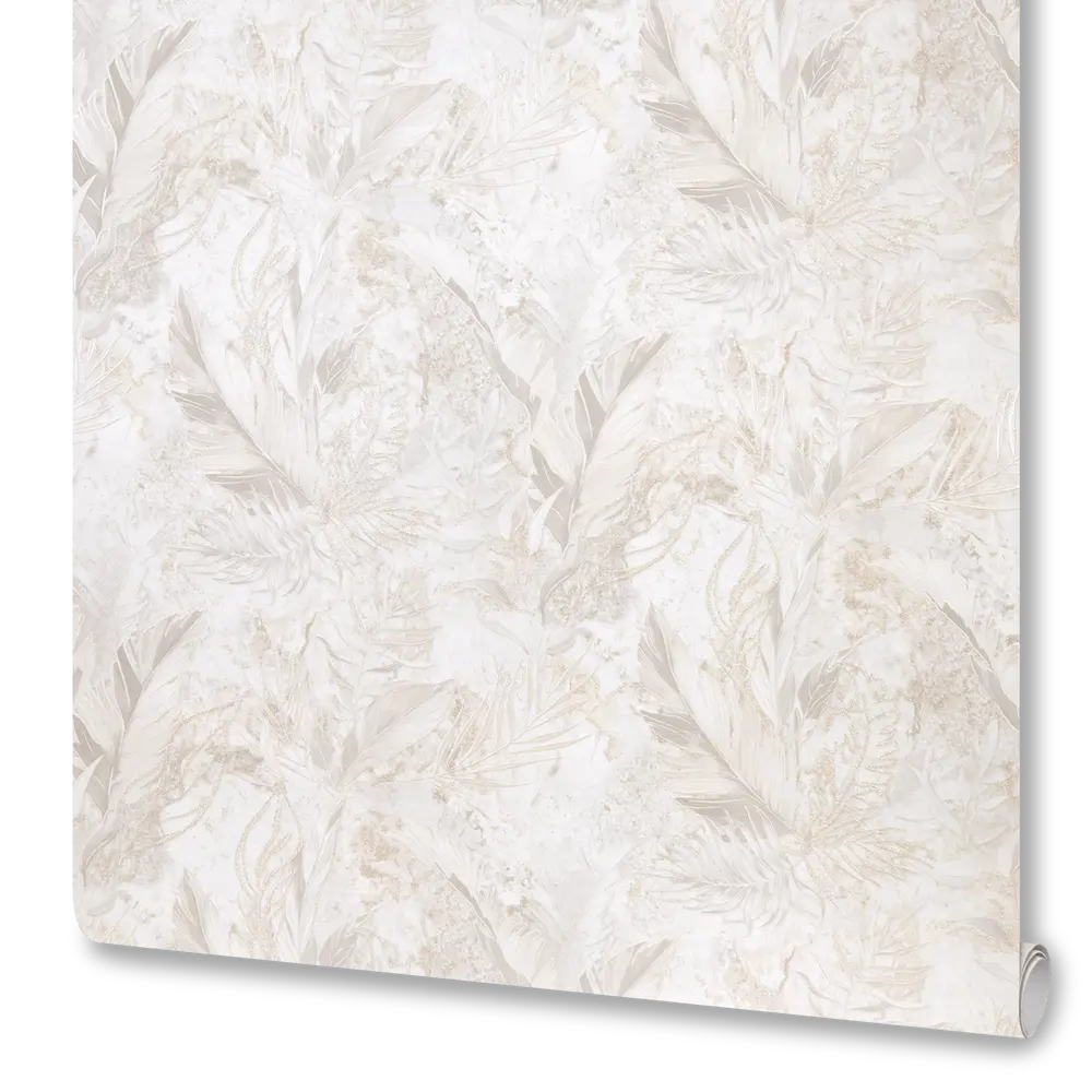 Victoria Stenova Leto - Флизелиновые обои белые с текстурой 82719268 STLM-0034750