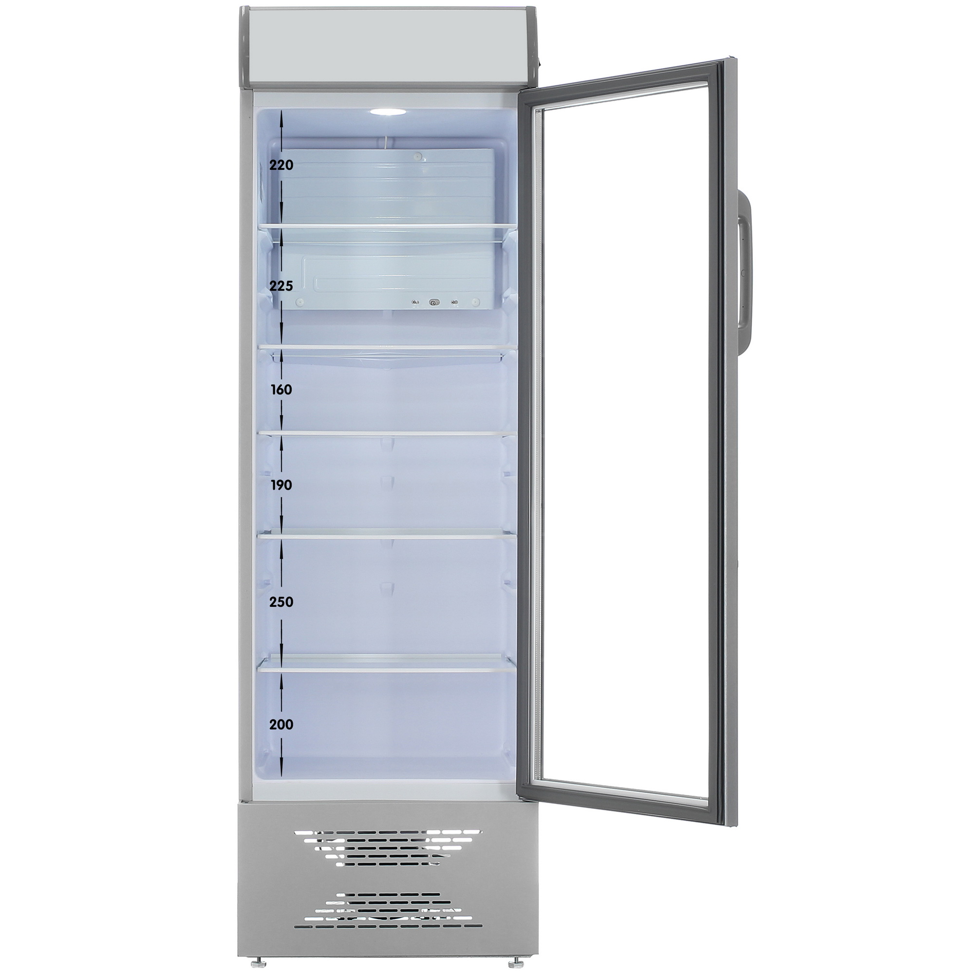 9924375 Холодильная витрина   Бирюса M310P серебристый STDN-0054926 - Вид №1