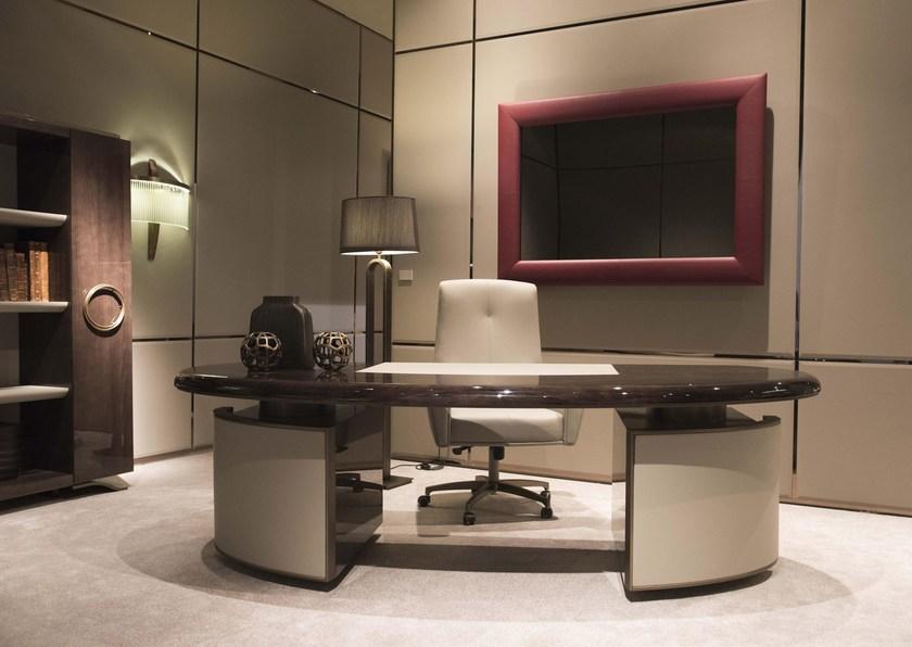 HUGUES CHEVALIER Стол из лакированного дуба Haussmann sun-id-1493926 - Вид №1