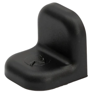 Угол крепежный 26x26x28 мм графит 2 шт. 89405610 STLM-2160834